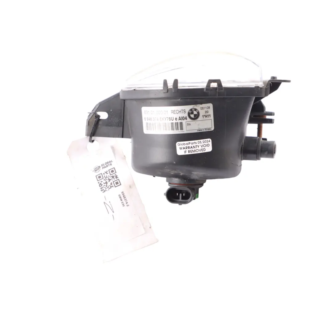 Phare Antibrouillard Avant Droit Côté Conducteur pour BMW E90 E91 à propos du numéro de pièce 6948374 BMW E90 E91 Phare Antibrouillard Avant Droit Côté Conducteur - SKU 6948374-2 - Numéro de pièce 6948374