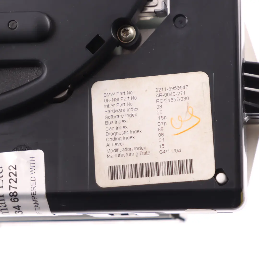 MIni Cooper R50 R52 R53 Display Screen Multimedia Navigation Sat Nav - SKU 6953547 - Part number 6953547