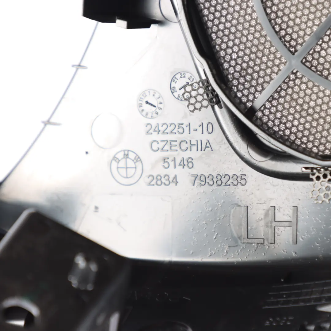 Interior Speaker Cover Speaker Trim Black 7938235 to BMW G26 with Part number 6955135 BMW G26 Interior Speaker Cover Speaker Trim Black 7938235 - SKU 6955135 - Part number 6955135