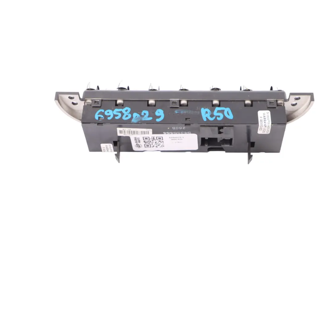  Roof Control Unit Mini Cooper R50 R52 R53 Centre Console Switch Panel - SKU 6958029-1 - Part number 6958029