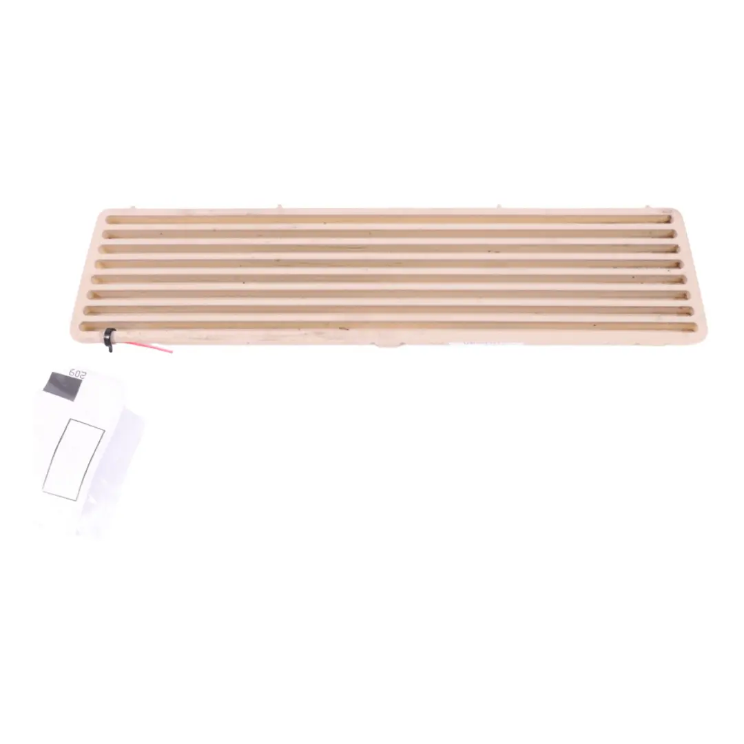 Trim Upper Partition Vent Cover Cream Beige to BMW E93 Convertible with Part number 6969925 BMW E93 Convertible Trim Upper Partition Vent Cover Cream Beige - SKU 6969925 - Part number 6969925