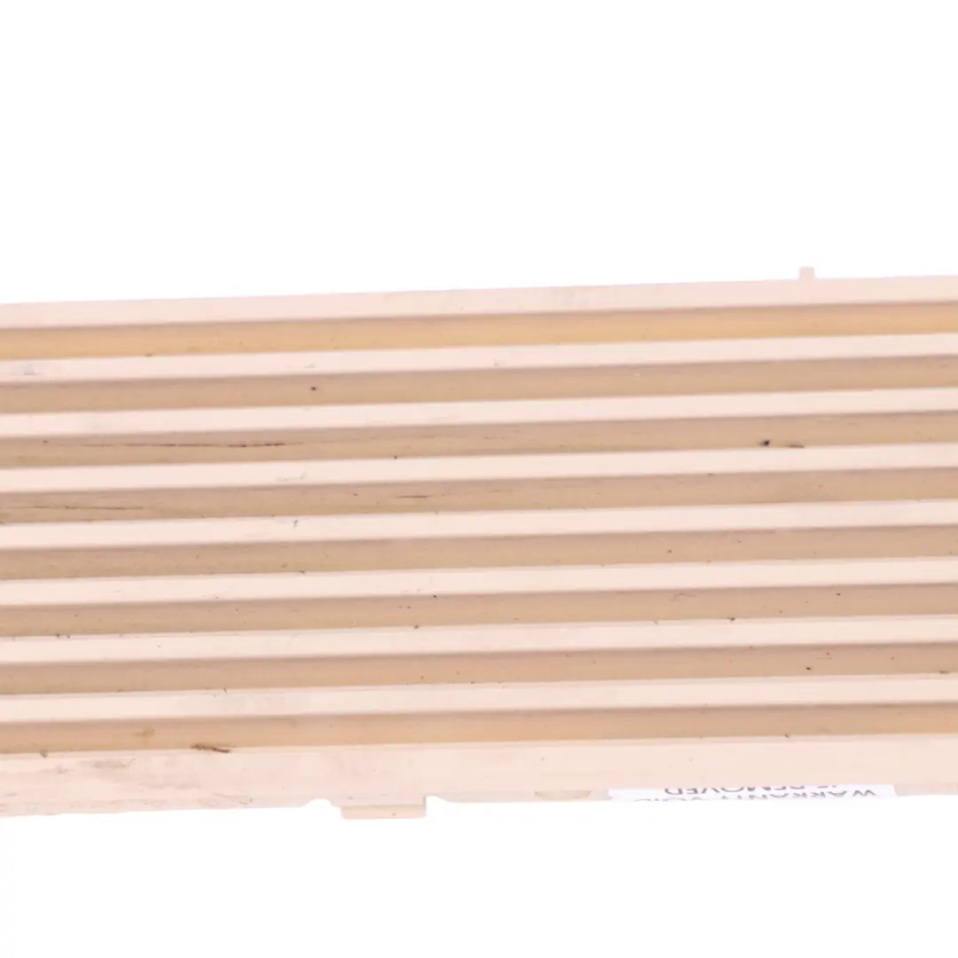 Verkleidung Obere Trennwand Lüftungsabdeckung Creme Beige für BMW E93 Cabrio mit Teilenummer 6969925 BMW E93 Cabrio Verkleidung Obere Trennwand Lüftungsabdeckung Creme Beige - SKU 6969925 - Teilenummer 6969925