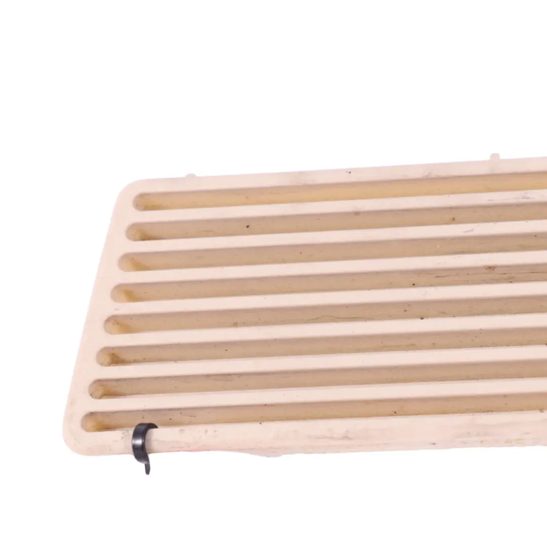 Trim Upper Partition Vent Cover Cream Beige to BMW E93 Convertible with Part number 6969925 BMW E93 Convertible Trim Upper Partition Vent Cover Cream Beige - SKU 6969925 - Part number 6969925