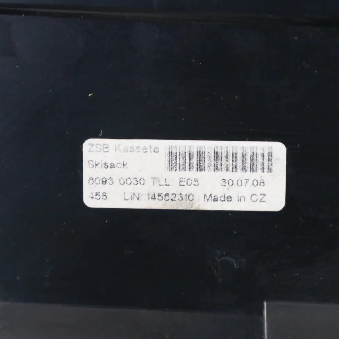 BMW E93 Ski Bag Cover Rear Seat Insert Storage Cassette Tray Lid - SKU 6973024-3 - Part number 6973024