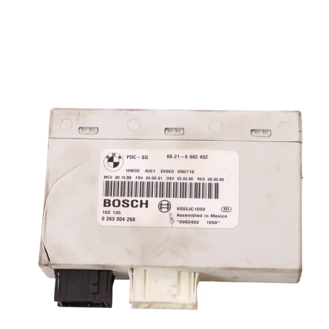 Module contrôle stationnement BMW E81 E84 E87 E90 E91 E92 E93 Unité PDC pour à propos du numéro de pièce 6982402 Module contrôle stationnement BMW E81 E84 E87 E90 E91 E92 E93 Unité PDC - SKU 6982402-1 - Numéro de pièce 6982402