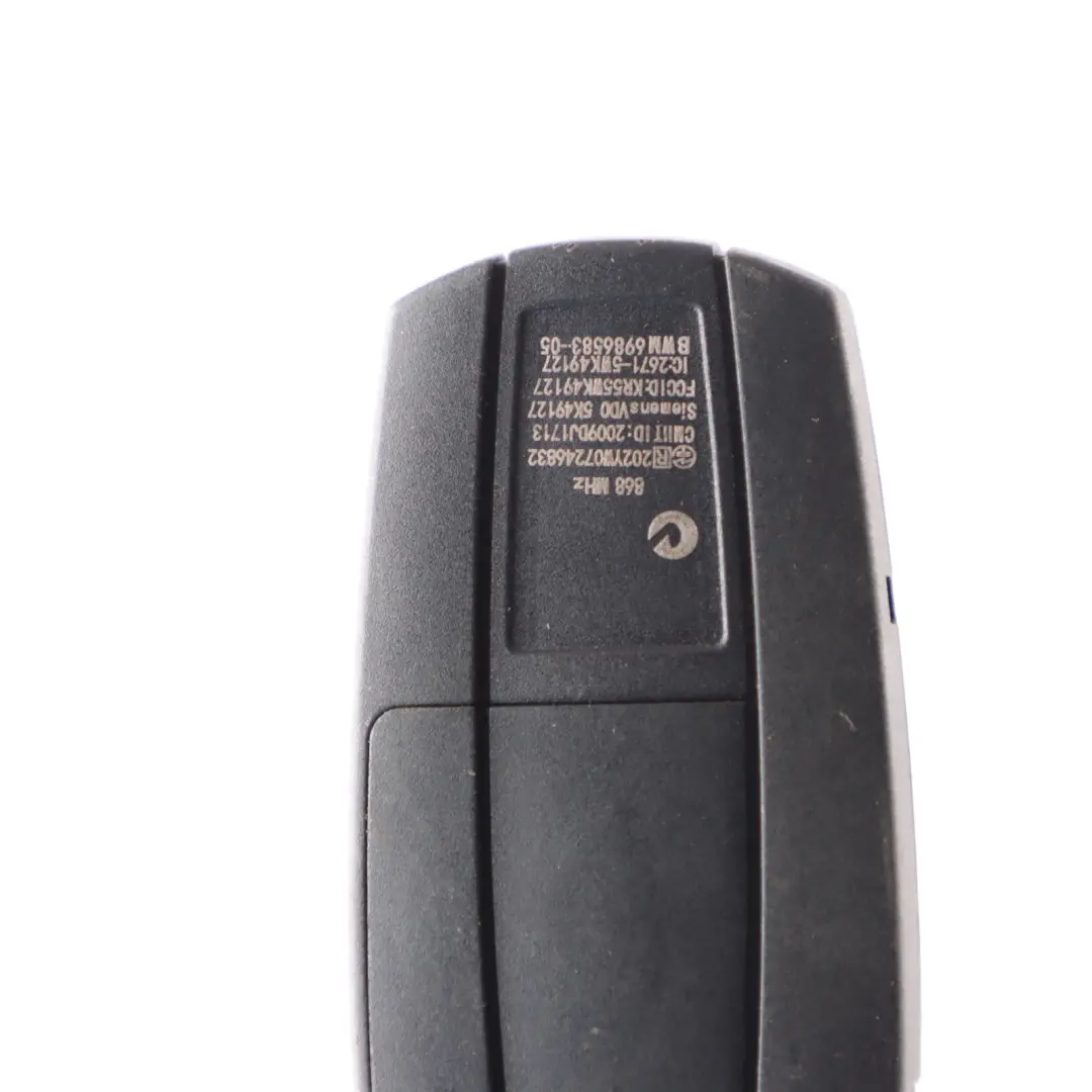 Radio Remote Control Alarm Key Fob Button Switch 868 MHz JAPAN to BMW E90 E91 with Part number 6986583 BMW E90 E91 Radio Remote Control Alarm Key Fob Button Switch 868 MHz JAPAN - SKU 6986583 - Part number 6986583