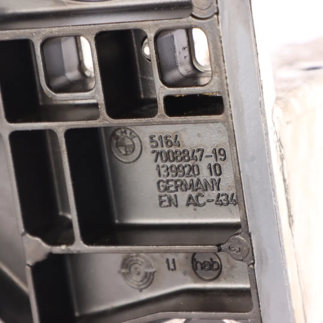 BMW E63 Soporte Absorbedor Impacto Parachoques Delantero Izquierdo - SKU 7008847-2 - Número de pieza 7008847