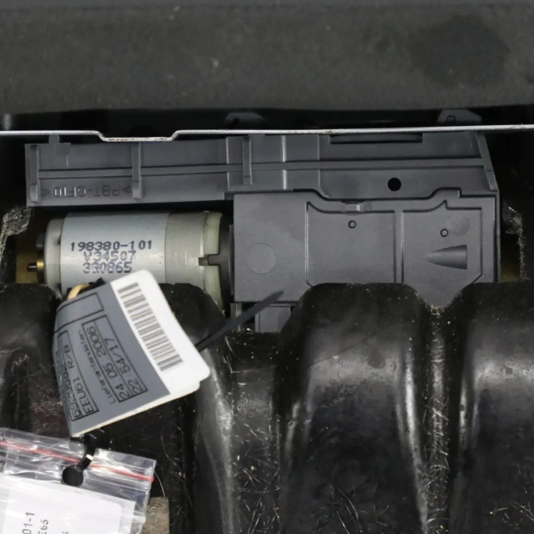 BMW E65 E66 E67 Rückenlehne Rücksitz Schwarz Lederbezug Links Kopfstütze Motor - SKU 7019601-1 - Teilenummer 7019601