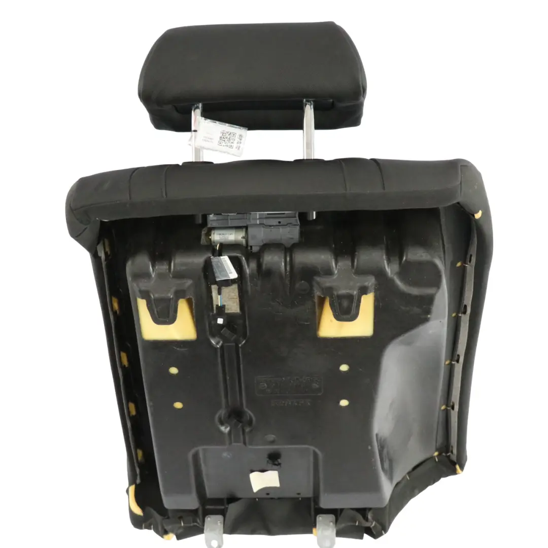 BMW E65 E66 E67 Rückenlehne Rücksitz Schwarz Lederbezug Rechts Kopfstütze Motor - SKU 7019602-1 - Teilenummer 7019602