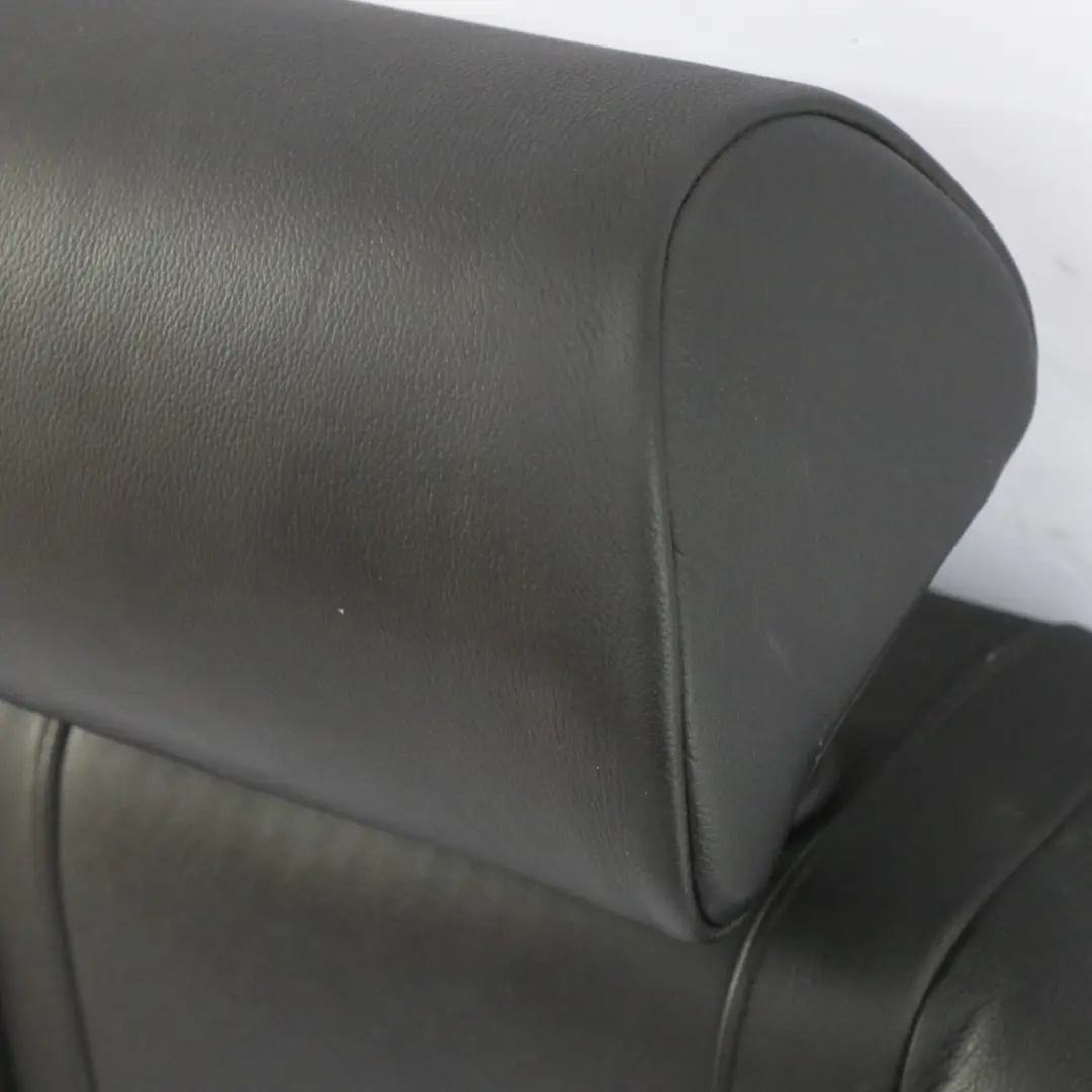 BMW E65 E66 E67 Rückenlehne Rücksitz Schwarz Lederbezug Rechts Kopfstütze Motor - SKU 7019602-1 - Teilenummer 7019602