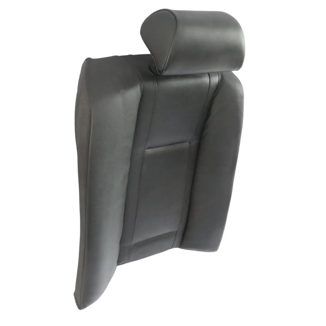 BMW E65 E66 E67 Rückenlehne Rücksitz Schwarz Lederbezug Rechts Kopfstütze Motor - SKU 7019602-1 - Teilenummer 7019602