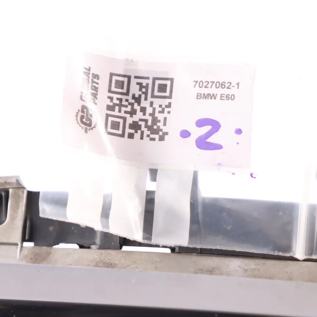 BMW E60 E61 LCI Ziergitter Rechts Chrom Schwarz 5113 - SKU 7027062-1 - Teilenummer 7027062