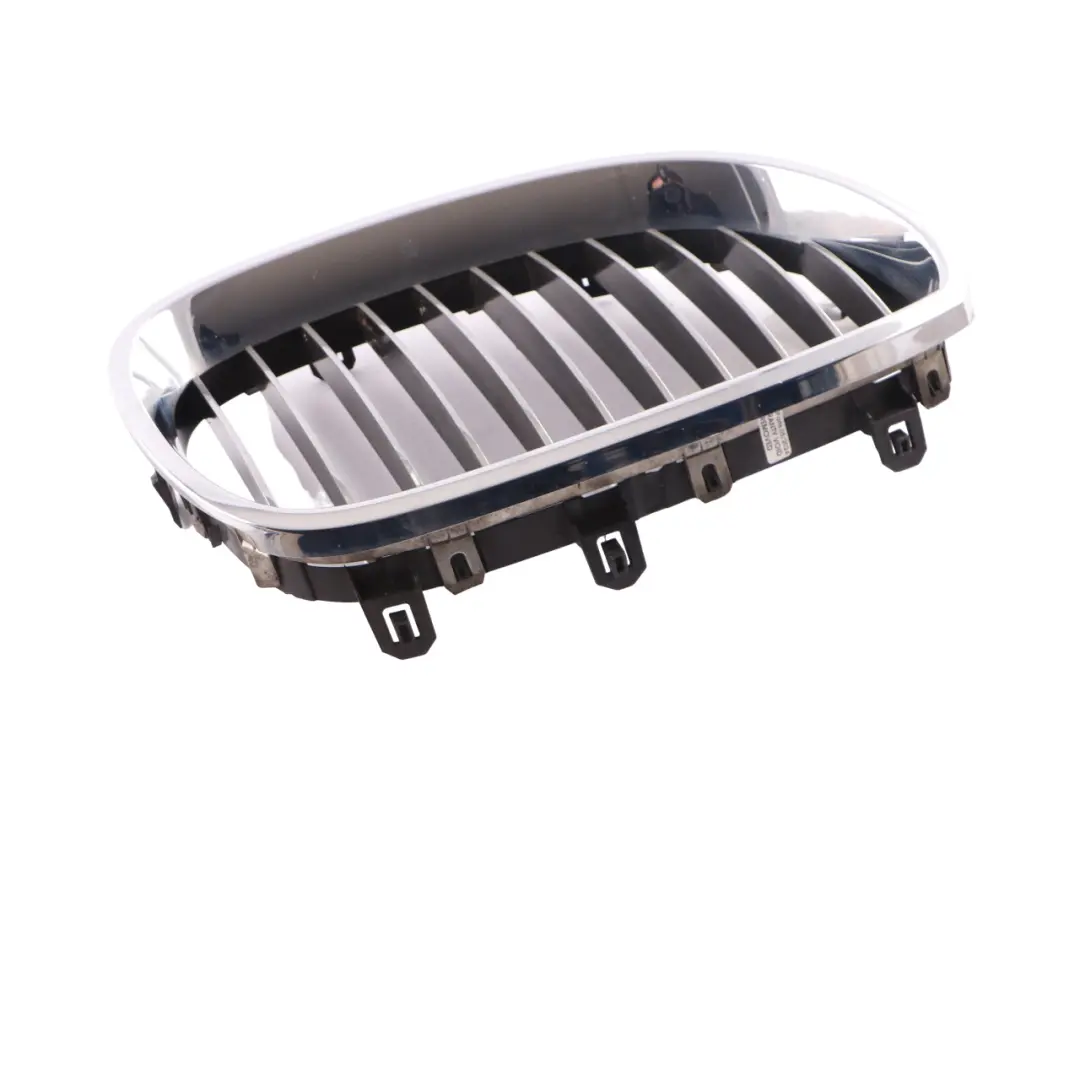 Frontstoßstange Kühlergrill Niere Rechts Abdeckung Chrom für BMW E60 E61 mit Teilenummer 7027062 BMW E60 E61 Frontstoßstange Kühlergrill Niere Rechts Abdeckung Chrom - SKU 7027062-2 - Teilenummer 7027062