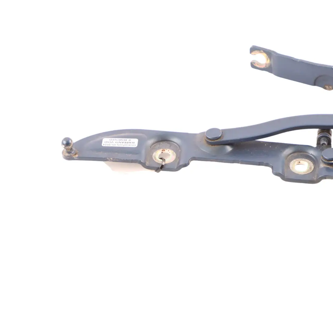Trunk Lid Hinge Rear Left Topaz Blue Metallic - 364 to BMW E46 Convertible with Part number 7028579 BMW E46 Convertible Trunk Lid Hinge Rear Left Topaz Blue Metallic - 364 - SKU 7028579-TPB - Part number 7028579