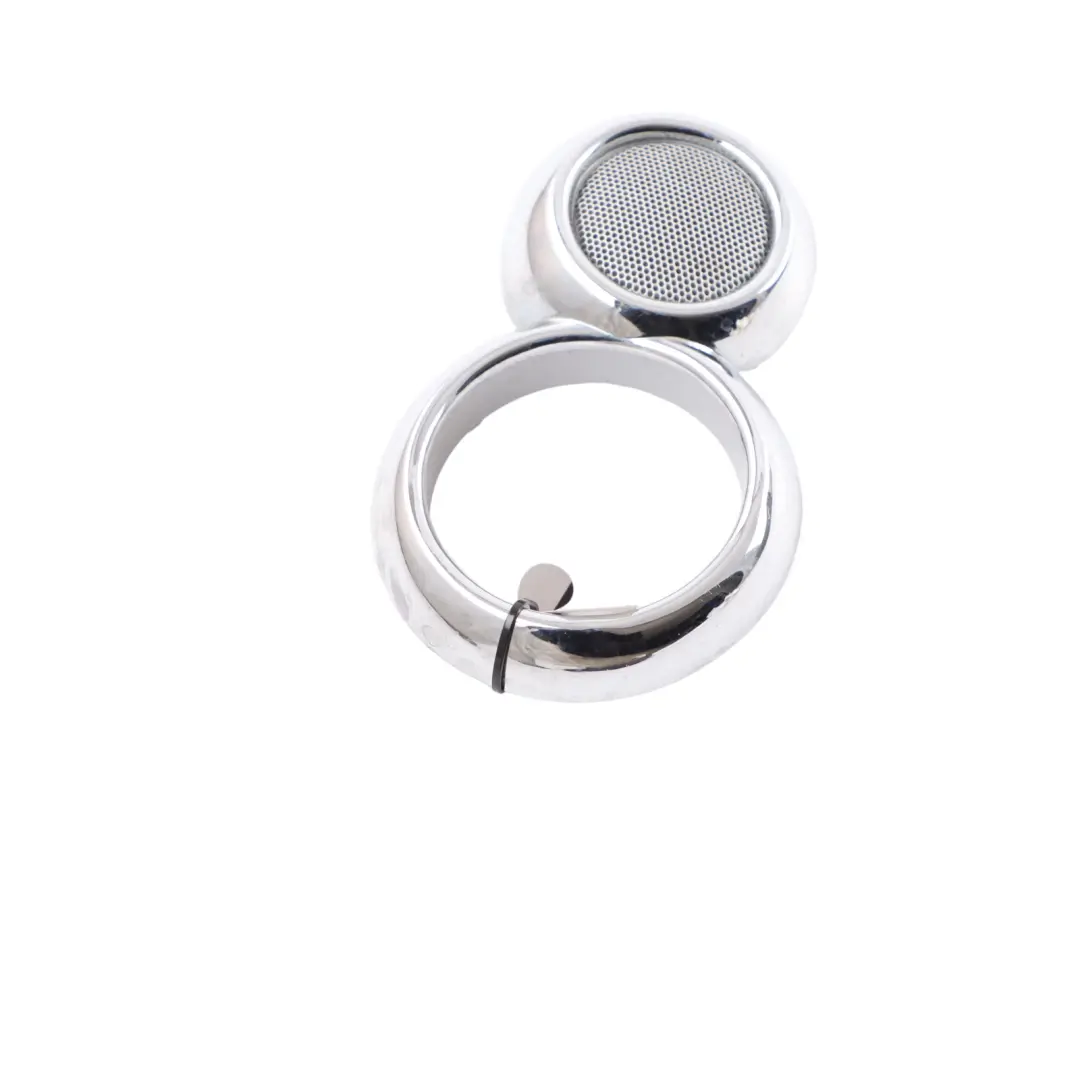 Door Opener Speaker Cover Inside Left N/S White Silver to Mini R50 R52 R53 with Part number 7035375 Mini R50 R52 R53 Door Opener Speaker Cover Inside Left N/S White Silver - SKU 7035375-3 - Part number 7035375