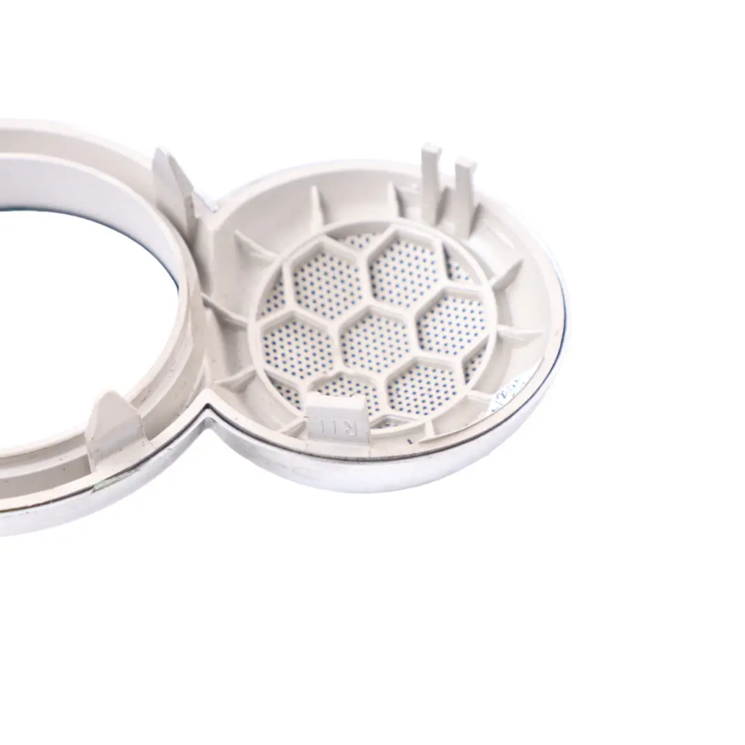 Door Opener Speaker Cover Inside Left N/S White Silver to Mini R50 R52 R53 with Part number 7035375 Mini R50 R52 R53 Door Opener Speaker Cover Inside Left N/S White Silver - SKU 7035375-3 - Part number 7035375