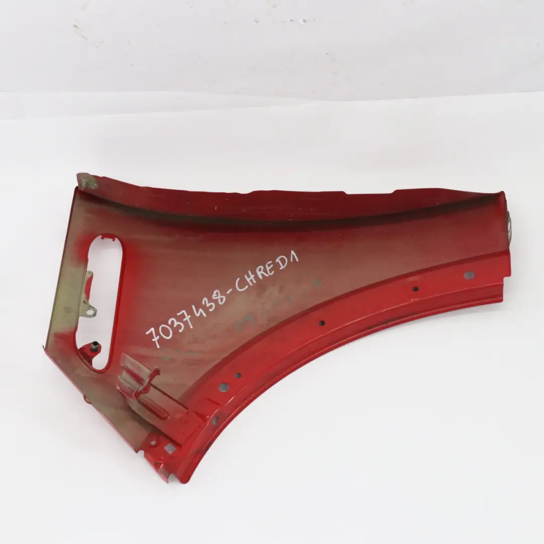 Panneau latéral avant Aile de l'aile Chili Red - 851 pour Mini Cooper R50 R52 R53 à propos du numéro de pièce 7037438 Mini Cooper R50 R52 R53 Panneau latéral avant Aile de l'aile Chili Red - 851 - SKU 7037438-CHRED1 - Numéro de pièce 7037438
