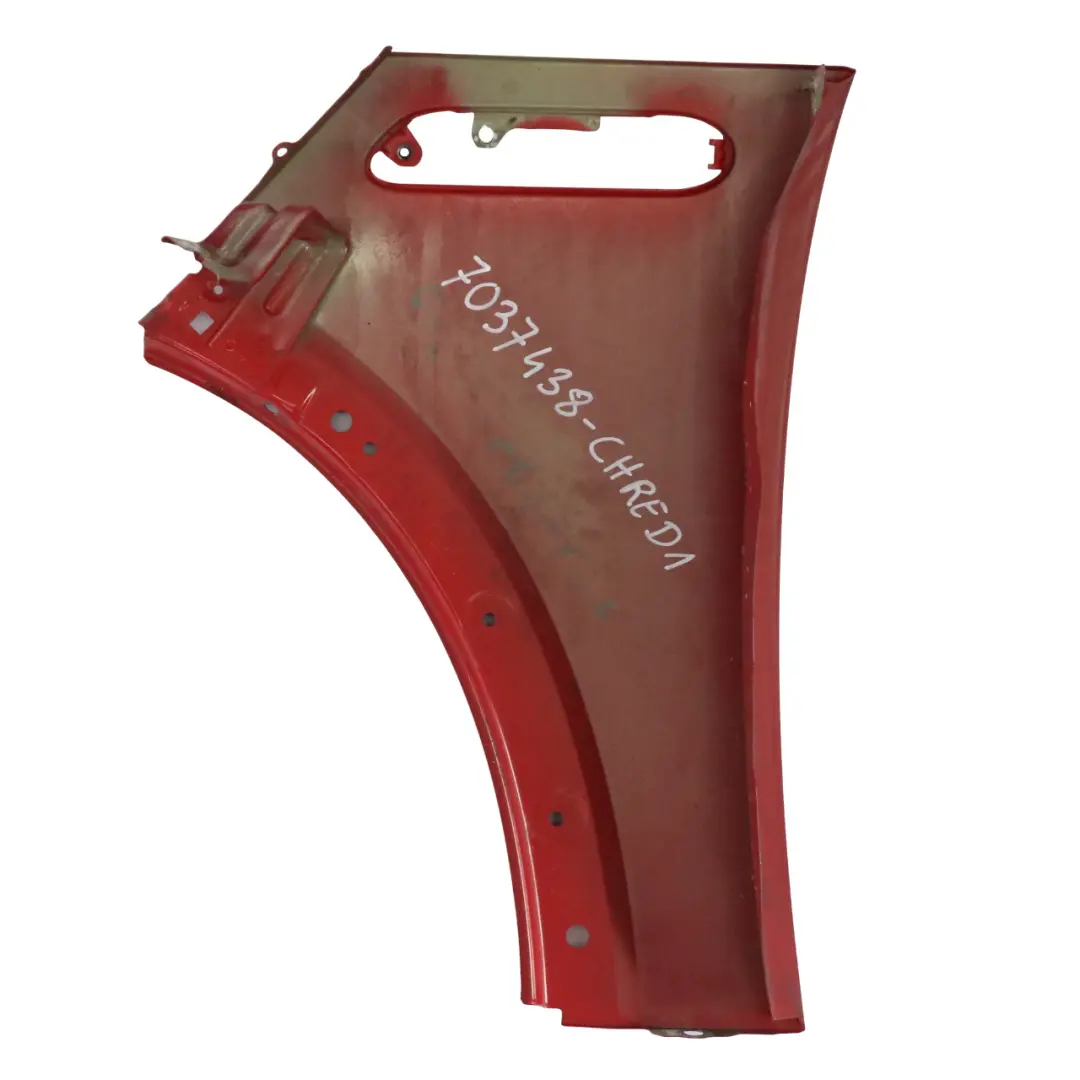 Panneau latéral avant Aile de l'aile Chili Red - 851 pour Mini Cooper R50 R52 R53 à propos du numéro de pièce 7037438 Mini Cooper R50 R52 R53 Panneau latéral avant Aile de l'aile Chili Red - 851 - SKU 7037438-CHRED1 - Numéro de pièce 7037438