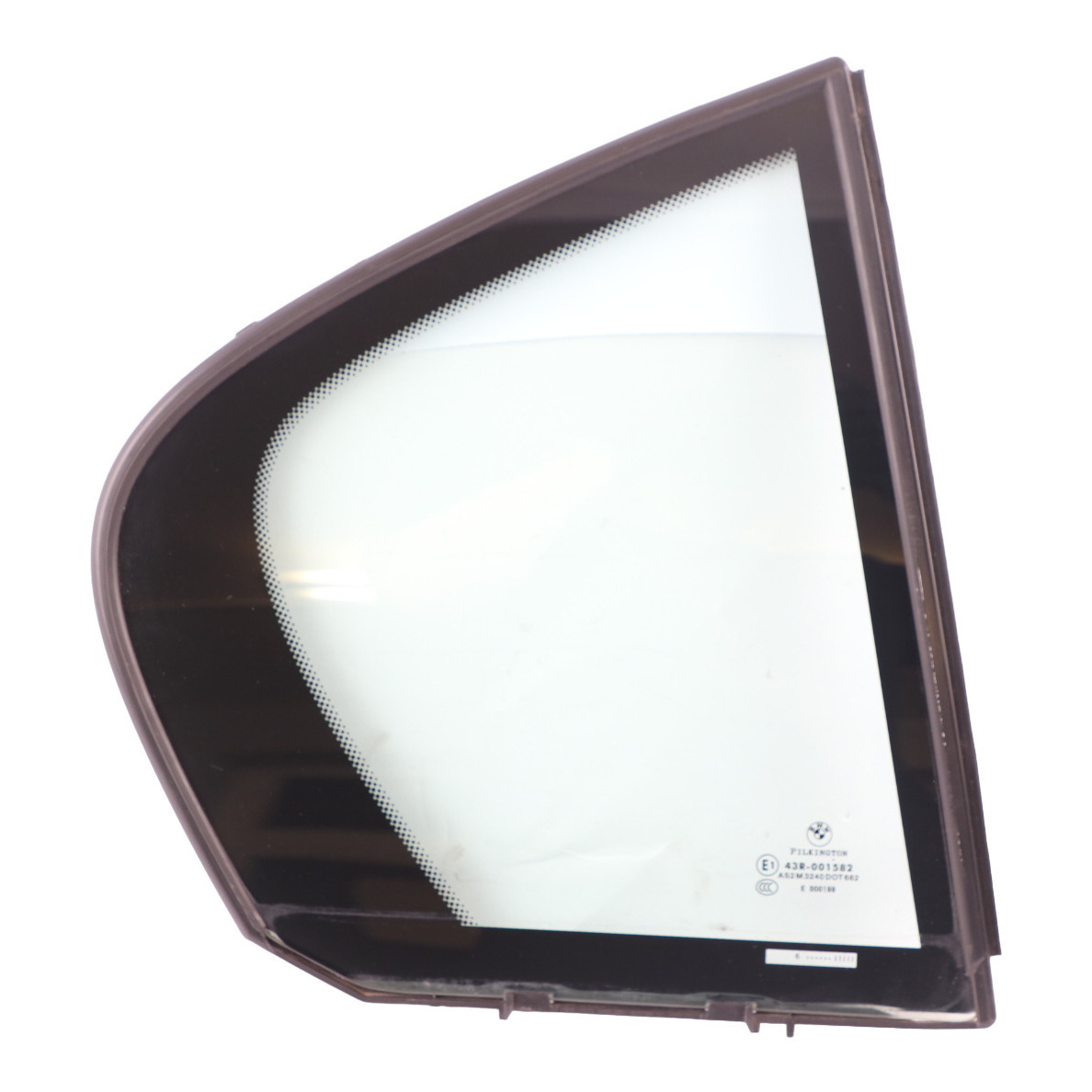 Genuine BMW E90 Saloon Rear Right Fixed Window Glass - OEM 7060212 (2008, Paint Code 354)