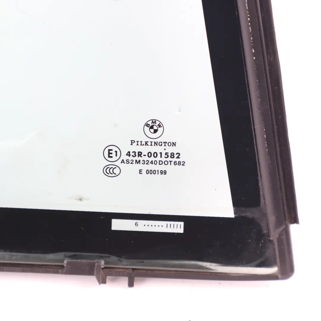 BMW E90 Saloon Glass Fixed Door Window AS2 Rear Right O/S - SKU 7060212 - Part number 7060212
