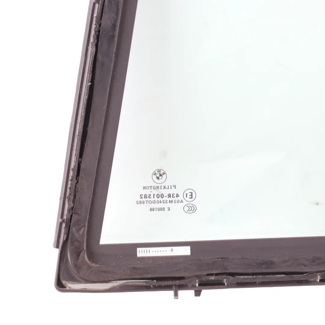 BMW E90 Saloon Glass Fixed Door Window AS2 Rear Right O/S - SKU 7060212 - Part number 7060212