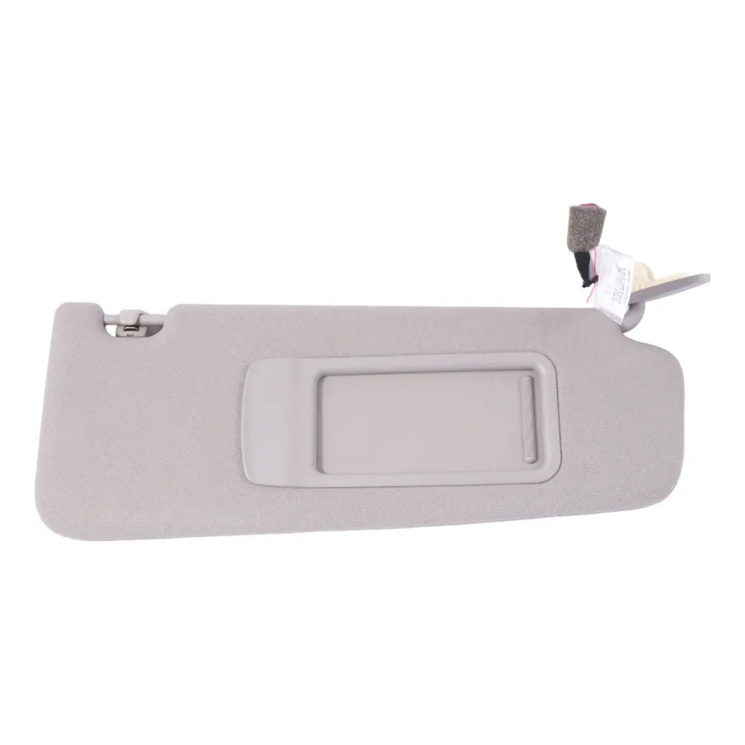 Parasol Espejo Iluminado Derecho Liso Gris para BMW E60 E61 LCI con número de pieza 7066650 BMW E60 E61 LCI Parasol Espejo Iluminado Derecho Liso Gris - SKU 7066650-2 - Número de pieza 7066650