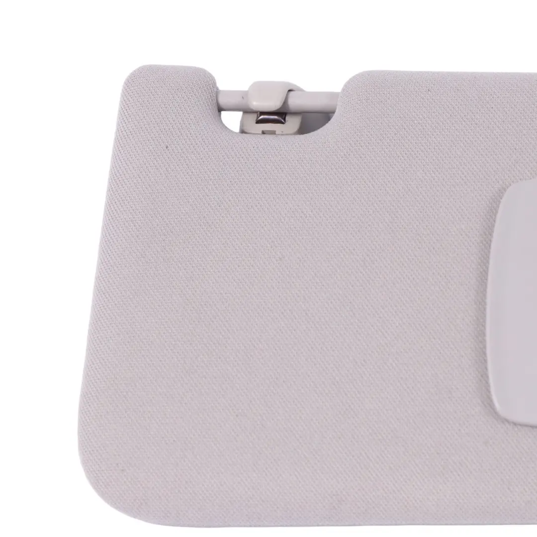 BMW E60 E61 Sun Visor Mirror Illuminated Right O/S Cloth Grey - SKU 7066650-2 - Part number 7066650