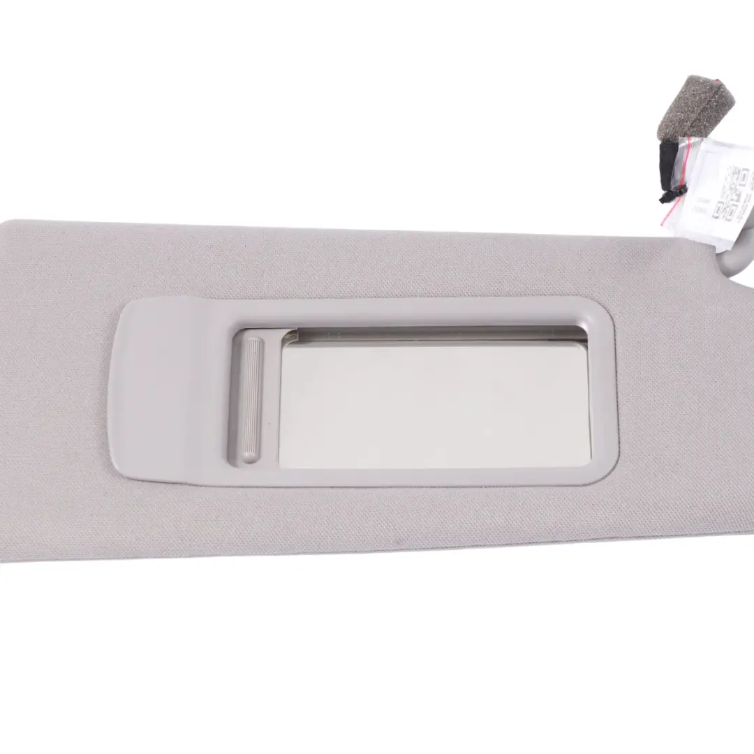 BMW E60 E61 Sun Visor Mirror Illuminated Right O/S Cloth Grey - SKU 7066650-2 - Part number 7066650
