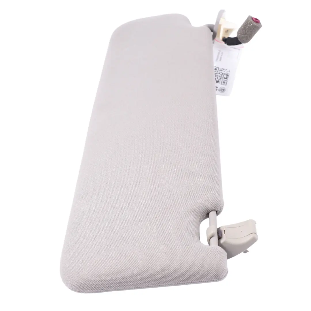 BMW E60 E61 Sun Visor Mirror Illuminated Right O/S Cloth Grey - SKU 7066650-2 - Part number 7066650