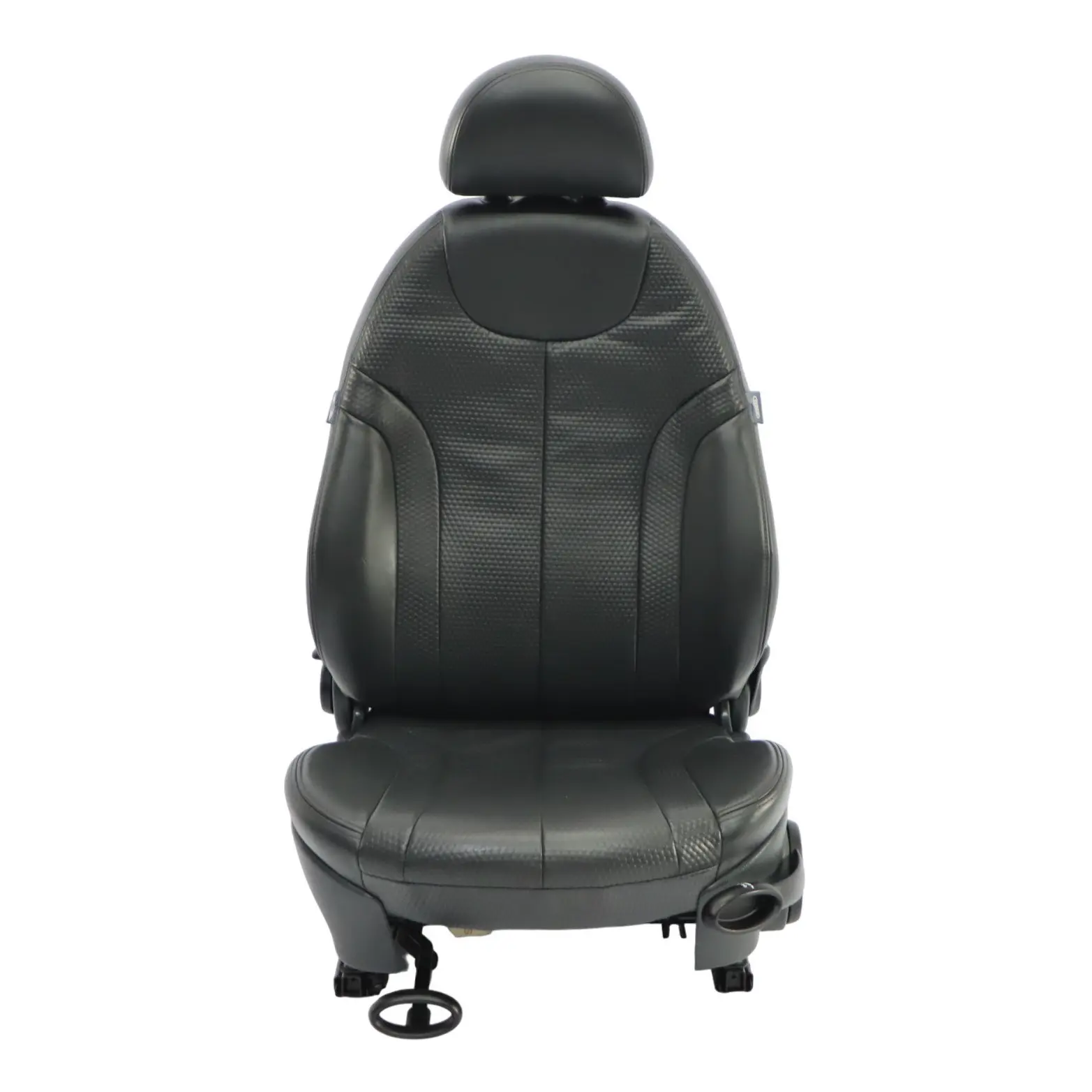 Siège Avant Mini Cooper R50 R53 Gauche Chauffant Cuir Profilé Noir Panther