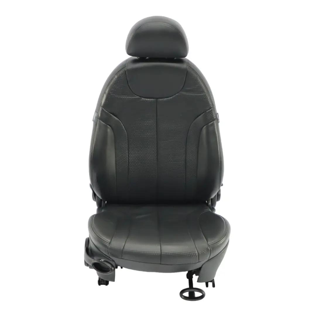 Mini Cooper R50 R53 Vorne Rechts Beheizter Leder Profil Sitz Panther Schwarz - SKU 7073092-1 - Teilenummer 7073092