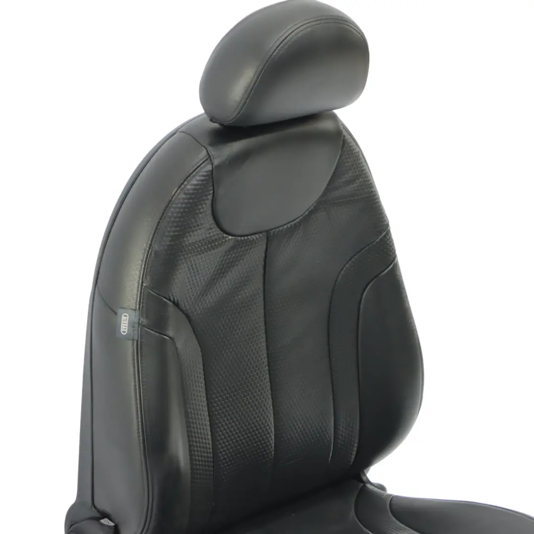 Mini Cooper R50 R53 Vorne Rechts Beheizter Leder Profil Sitz Panther Schwarz - SKU 7073092-1 - Teilenummer 7073092