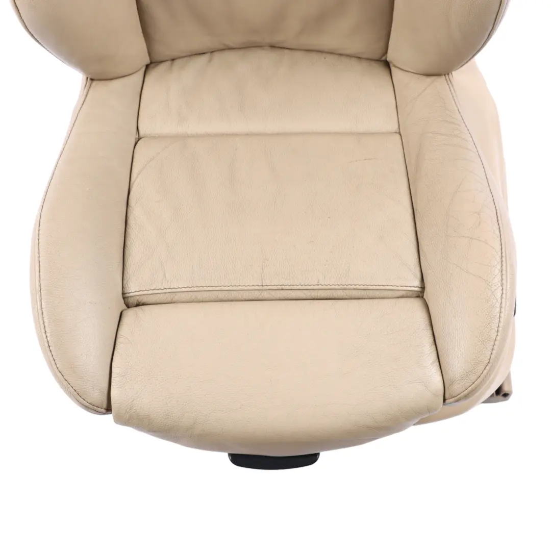 BMW X5 E53 Front Seat Sport Left N/S Heated Memory Leather Dakota Light Beige - SKU rhd-7077555-1 - Part number 7077555