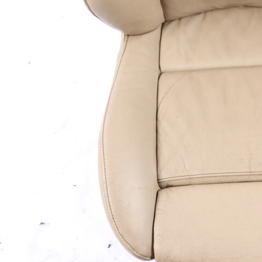 Front Seat Sport Left N/S Heated Memory Leather Dakota Light Beige to BMW X5 E53 with Part number 7077555 BMW X5 E53 Front Seat Sport Left N/S Heated Memory Leather Dakota Light Beige - SKU rhd-7077555-1 - Part number 7077555