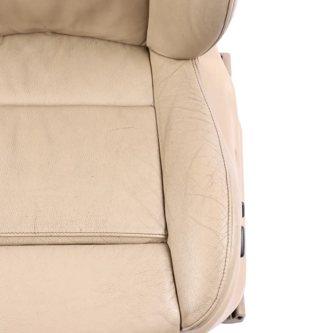 BMW X5 E53 Front Seat Sport Left N/S Heated Memory Leather Dakota Light Beige - SKU rhd-7077555-1 - Part number 7077555