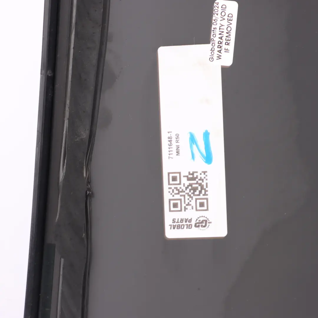 Side Window Mini Cooper R50 R53 Rear Right Side Window Glass Trim O/S to with Part number 7111648 Side Window Mini Cooper R50 R53 Rear Right Side Window Glass Trim O/S - SKU 7111648-1 - Part number 7111648