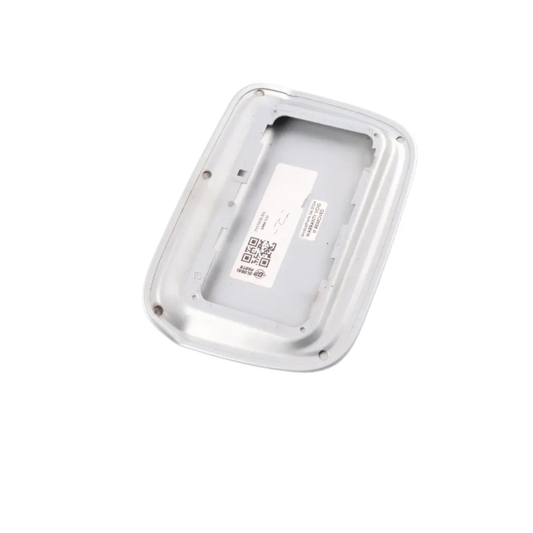BMW E92 LCI Fuel Filler Fill In Flap Cover Trim Silverstone II Metallic - A29 - SKU 7117978-SIL - Part number 7117978