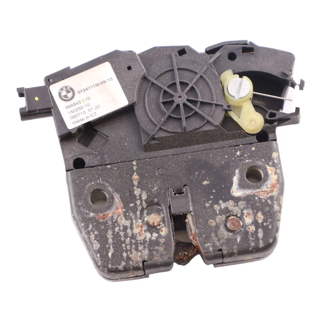 Koffer Raum Deckel Schloss BMW E91 Touring Heck Klappen Verriegelung für mit Teilenummer 7119049 Koffer Raum Deckel Schloss BMW E91 Touring Heck Klappen Verriegelung - SKU 7119049-3 - Teilenummer 7119049