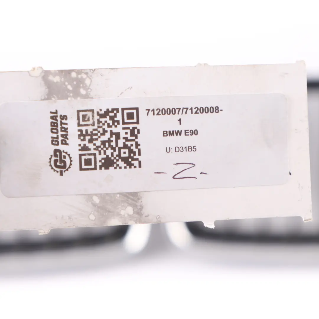  Kühlergrill Set BMW E90 E91 Frontblende Links Rechts Rahmenplatte Schwarz - SKU 7120007-7120008-1 - Teilenummer 7120007