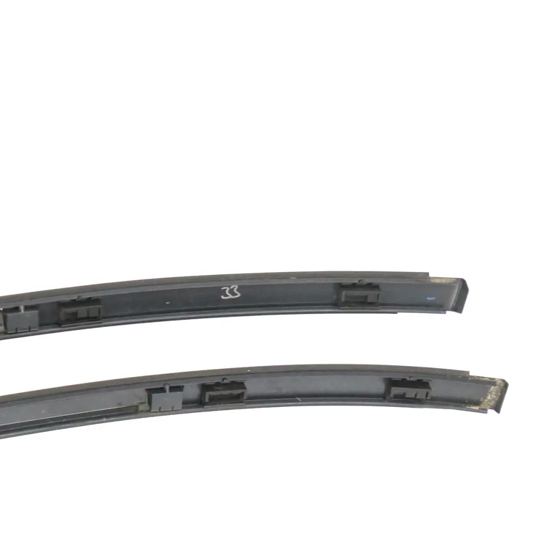 BMW E90 Roof Moulding Strip Gutter Rail Trim Right Left N/O/S Set - SKU 7124253 - Part number 7124253