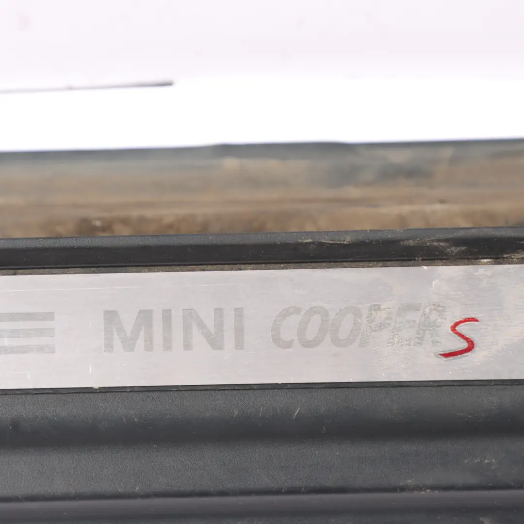 Side Skirt Cover Mini R52 Cabrio Left N/S Cooper S Sill Trim Panel to with Part number 7124375 Side Skirt Cover Mini R52 Cabrio Left N/S Cooper S Sill Trim Panel - SKU 7124375 - Part number 7124375