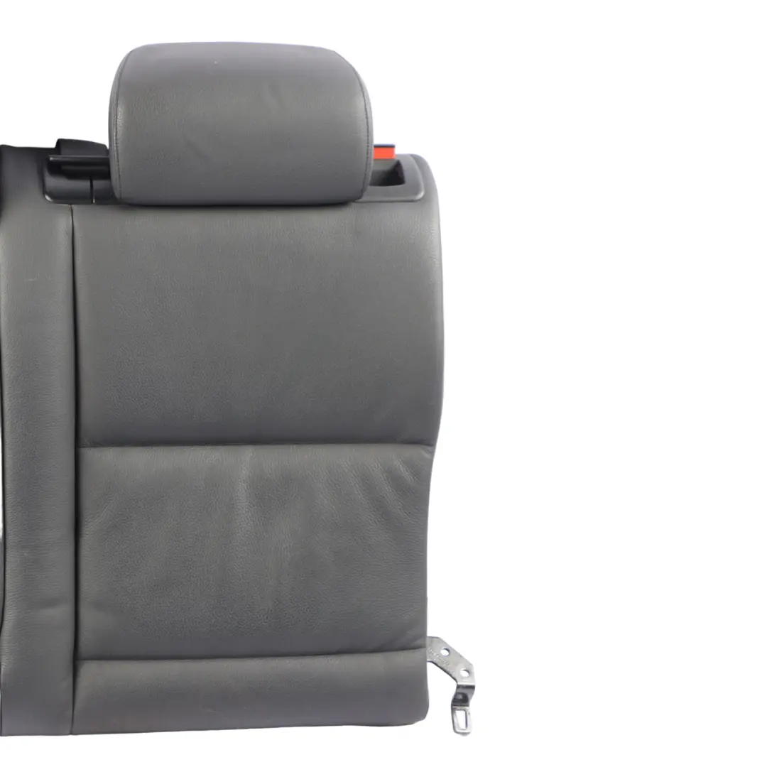 BMW E61 Rear Backrest Cover Left N/S Seat Back Cover Rest Black Leather - SKU 7125229-2 - Part number 7125229