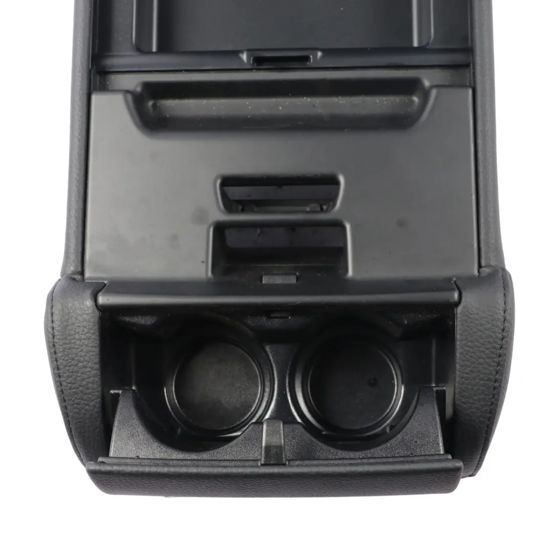 BMW E61 Rear Backrest Cover Left N/S Seat Back Cover Rest Black Leather - SKU 7125229-2 - Part number 7125229