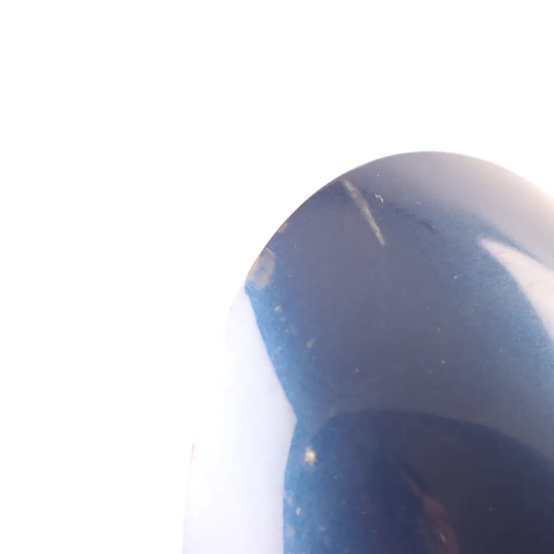 BMW E81 E82 E87 E88 Right O/S Cover Casing Wing Cap Mirror Le Mans Blue - 381 - SKU 7125558-LMB - Part number 7125558