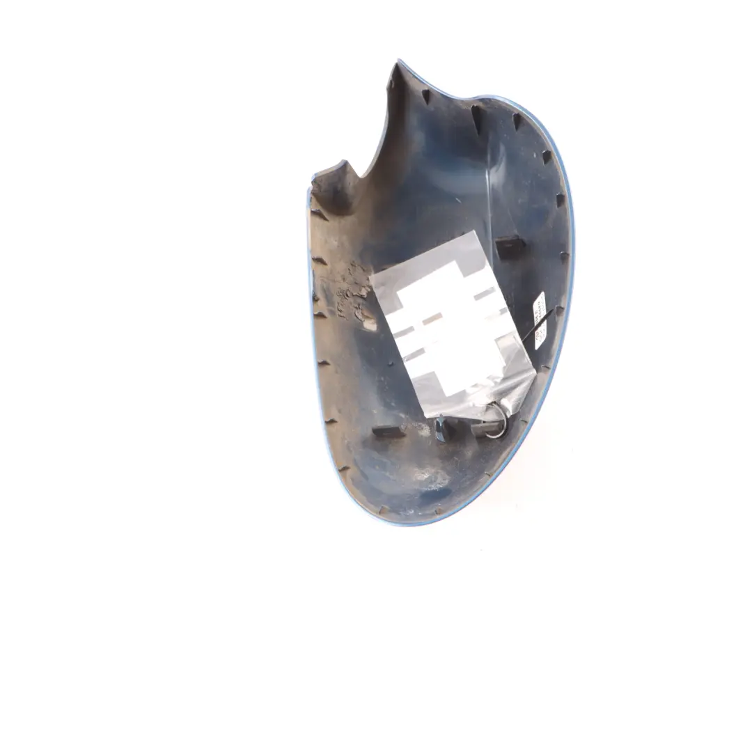 Wing Mirror Frame Cap Cover Right O/S Sydneyblau Metallic - A19 to BMW E81 E87 LCI with Part number 7125558 BMW E81 E87 LCI Wing Mirror Frame Cap Cover Right O/S Sydneyblau Metallic - A19 - SKU 7125558-SYD - Part number 7125558