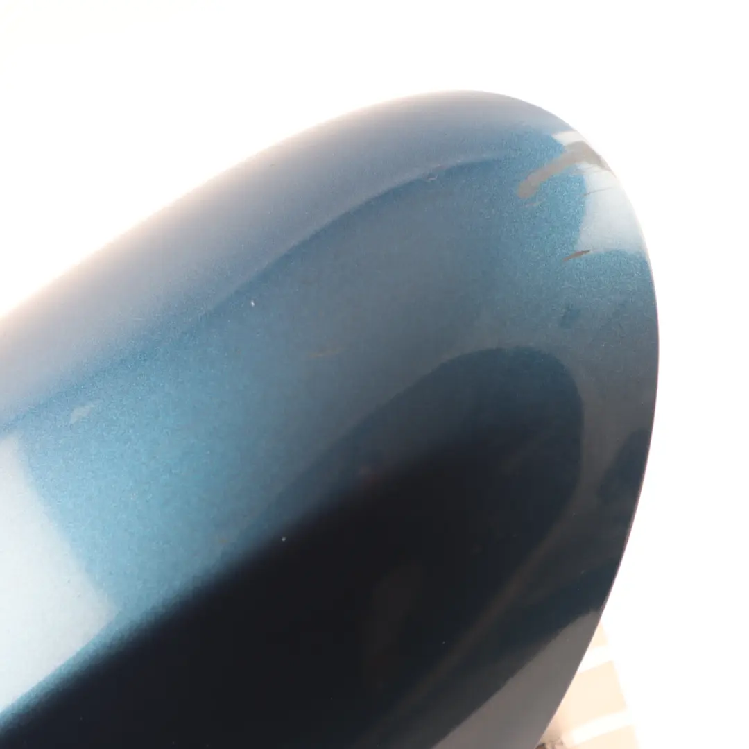 Wing Mirror Frame Cap Cover Right O/S Sydneyblau Metallic - A19 to BMW E81 E87 LCI with Part number 7125558 BMW E81 E87 LCI Wing Mirror Frame Cap Cover Right O/S Sydneyblau Metallic - A19 - SKU 7125558-SYD - Part number 7125558