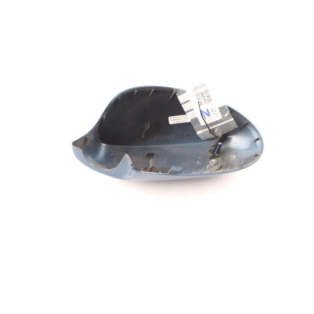 Wing Mirror Frame BMW E81 E87 LCI Cap Cover Right O/S Sydneyblau Blue to with Part number 7125558 Wing Mirror Frame BMW E81 E87 LCI Cap Cover Right O/S Sydneyblau Blue - SKU 7125558-SYD - Part number 7125558