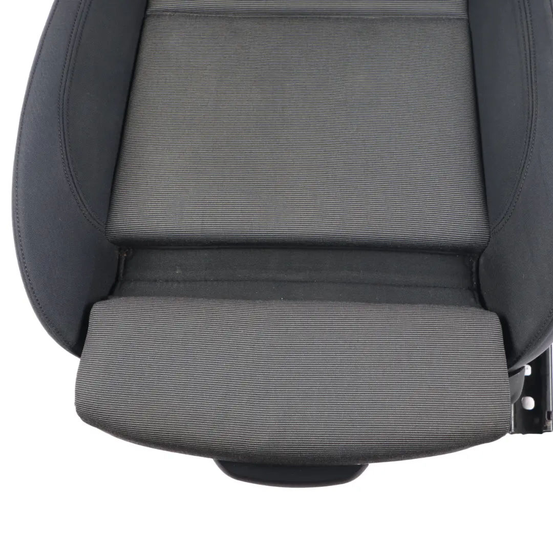 BMW E87 Vorne Links Sitz Stoff Stoff Interieur Moire Anthrazit - SKU 7130763-2 - Teilenummer 7130763