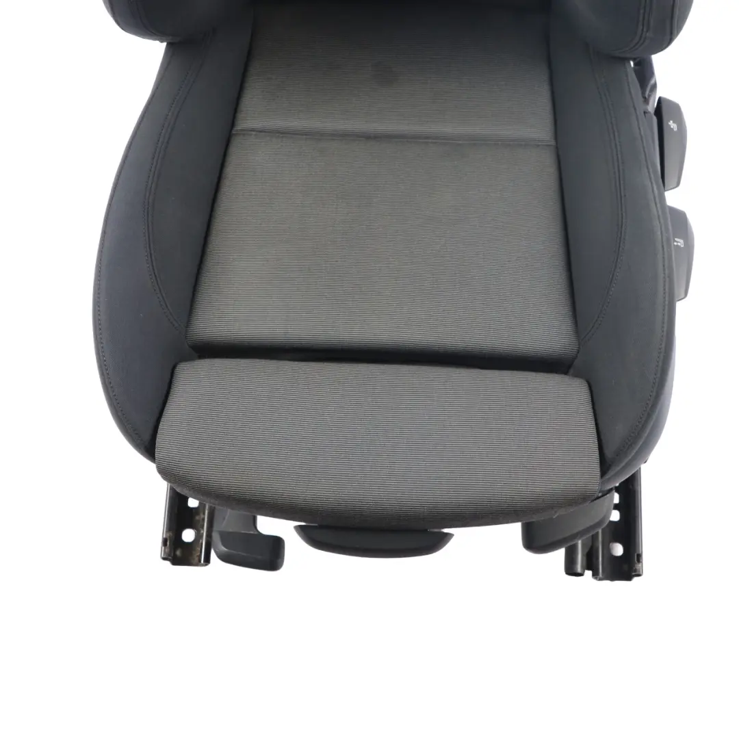 BMW E87 Vorne Links Sitz Stoff Stoff Interieur Moire Anthrazit - SKU 7130763-2 - Teilenummer 7130763