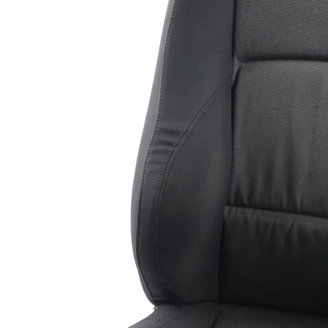 BMW E87 Vorne Links Sitz Stoff Stoff Interieur Moire Anthrazit - SKU 7130763-2 - Teilenummer 7130763